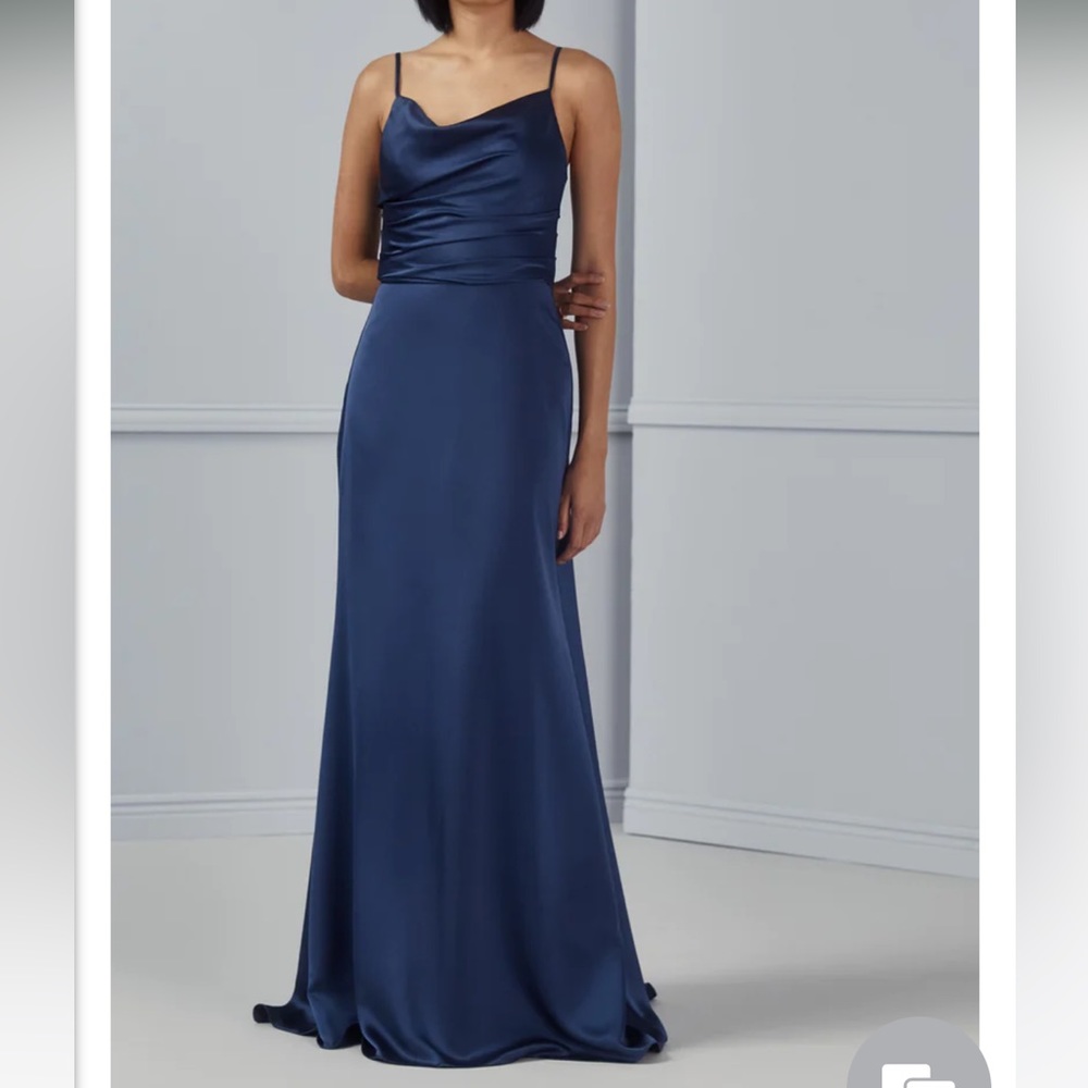 Amsale Cody dress in Jade, size 10